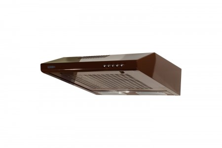 Extractor kitchen ProfitM Flat Turbo №1 60 cm 420 m3 color brown 