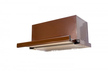 Kitchen hood Profit M Telescope 2 60 cm 750m3 brown insert brown LED