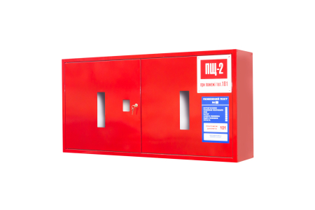 Fire cabinet Profit M NPD - 23 red with back wall