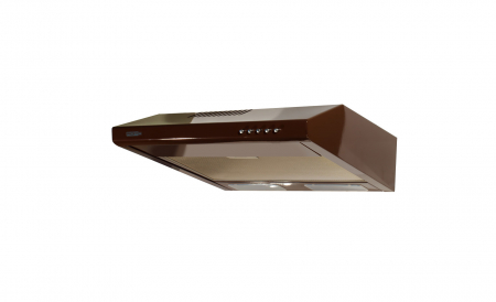 Extractor kitchen ProfitM Flat Turbo №2 60 cm 420 m3 color brown 